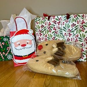 Reindeer Slippers🎄 🦌 🎄